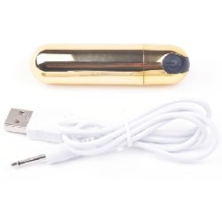 Genopladelig Bullet Vibrator 10 x Speed