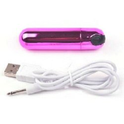 Genopladelig Bullet Vibrator 10 x Speed