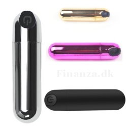 Genopladelig Bullet Vibrator 10 x Speed