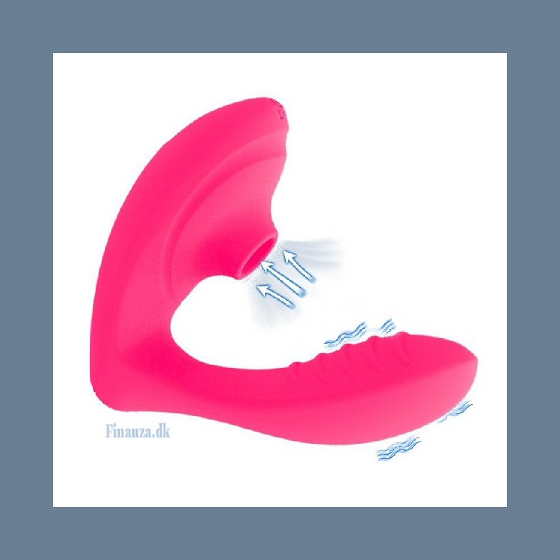 Klitoris Sugende Stimulator og G-spotvibrator