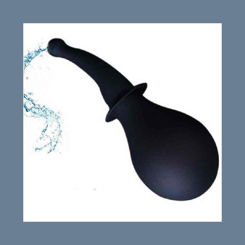 Sort Silikone Anal Vasker