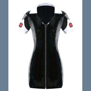 Sygeplejerske Kostume Sort