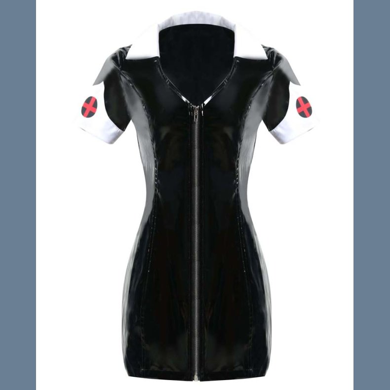 Sygeplejerske Kostume Sort