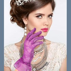 Charmerende Korte Blondehandsker til Kvinder 