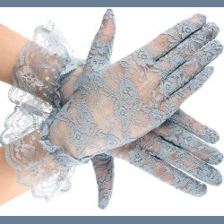 Charmerende Korte Blondehandsker til Kvinder 