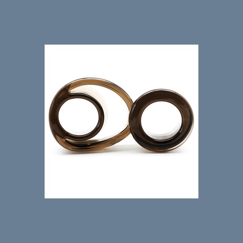 Sort Triple Penis Ring