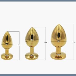 Mega Guld Anal Plug