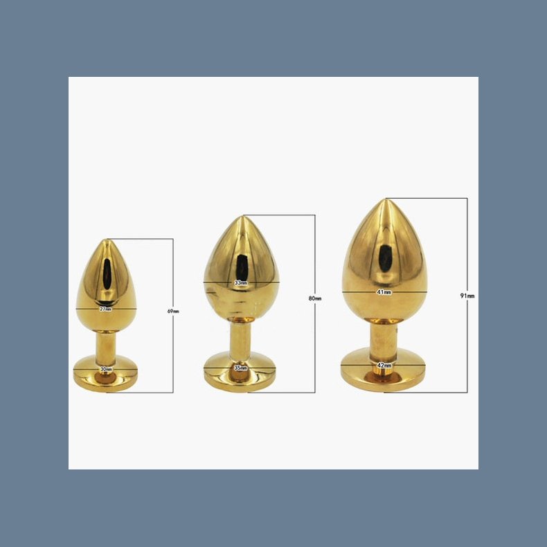 Mega Guld Anal Plug