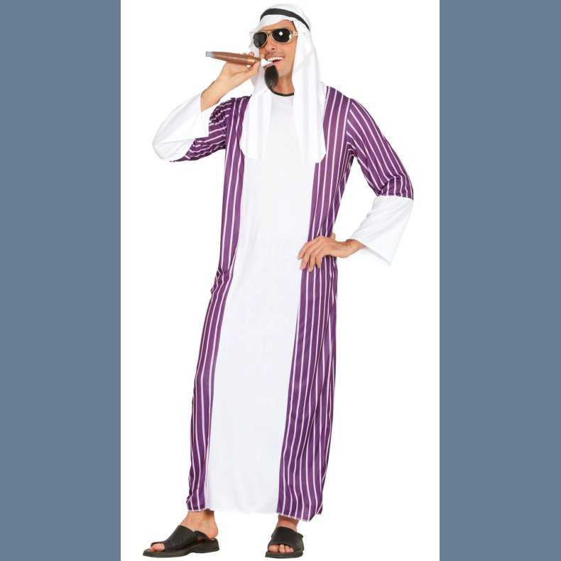 Sheik Voksen Kostume