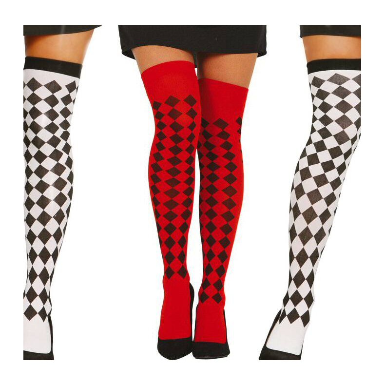 Selvsiddende Rde eller Hvide Strmper