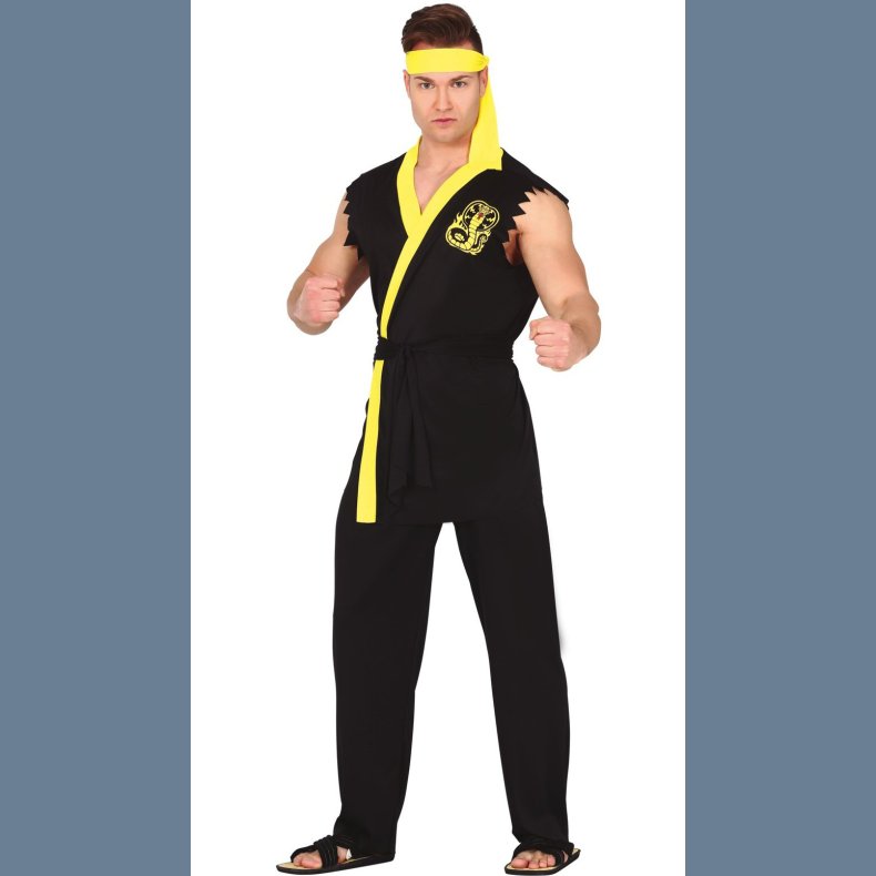 Slange Fighter Karate Kostume