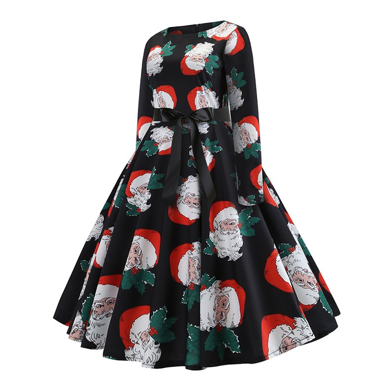 Julekjole med Julemand Lange rmer