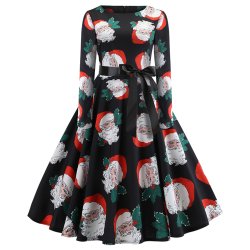 Julekjole med Julemand Lange rmer