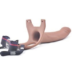 Silicone Hollow Strap On Dildo