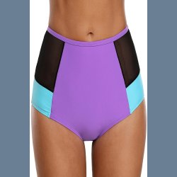 Badebukser Lilla sort bl