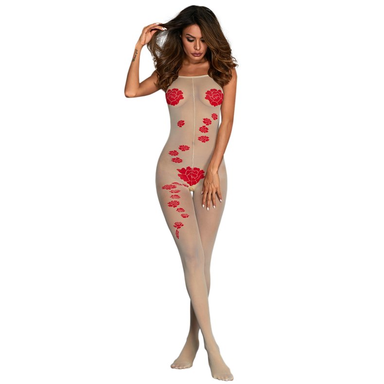 Rd Rose Bodystocking