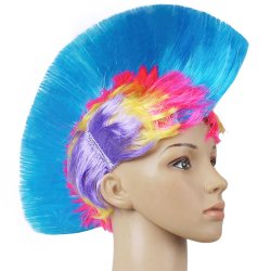 Punk Headdress Carnival Party Wig