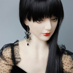 Gothic Sorte Edderkop reringe