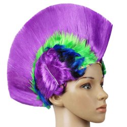 Punk Headdress Carnival Party Wig