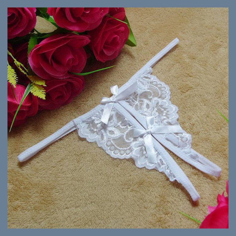 Floral Lace T-back G-string