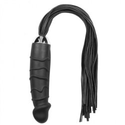 Silicone Dildo Anal Plug Med Bondage Pisk / Hale