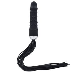 Silicone Dildo Anal Plug Med Bondage Pisk / Hale