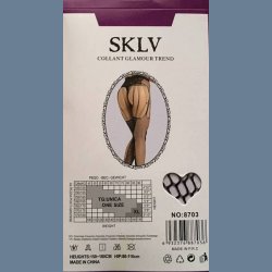 Sort Strmper med Strmpeholder