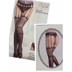 Sorte Strmper med Hofteholder