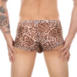 Gennemsigtige Leopard Boxershorts