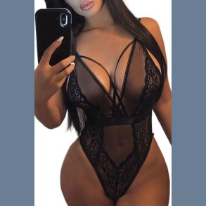 Sort Blonde Bodysuit