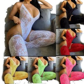 Blonde Teddy med Strmper 