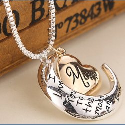 Mom i love you to the Moon and Back