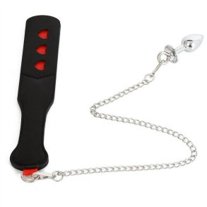 Spanking Paddle med Butt Plug