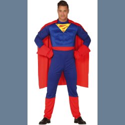 Superman Voksen Kostume