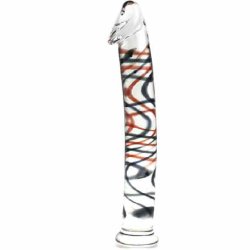 Passion Glas Dildo Rd Bl