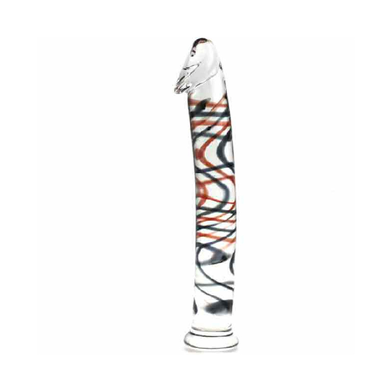 Passion Glas Dildo Rd Bl