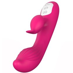 Fire Dance Rabbit Heating Vibrator