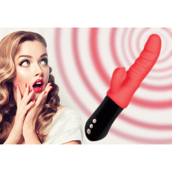 Real Thrusting G-spot Bunny Rabbit Vibrator
