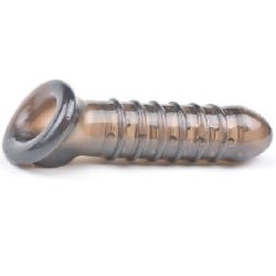 Clear Black Penis Extender with More Pleasure