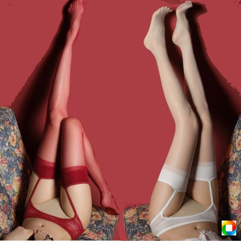 Strmper med Hofteholder