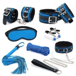 Blt - Sort Bondage Kit 7 dele