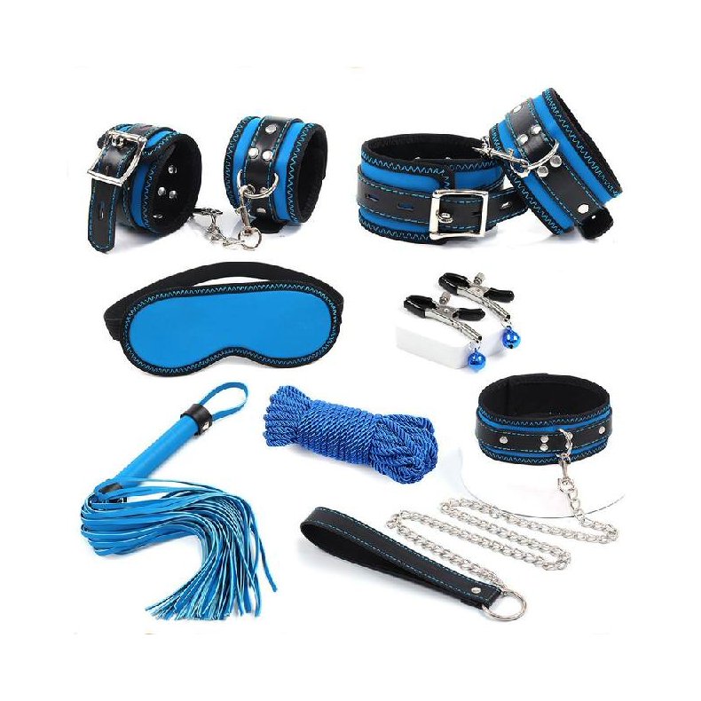 Blt - Sort Bondage Kit 7 dele