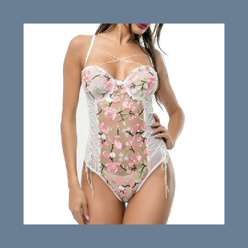 Elegant Broderet Teddy