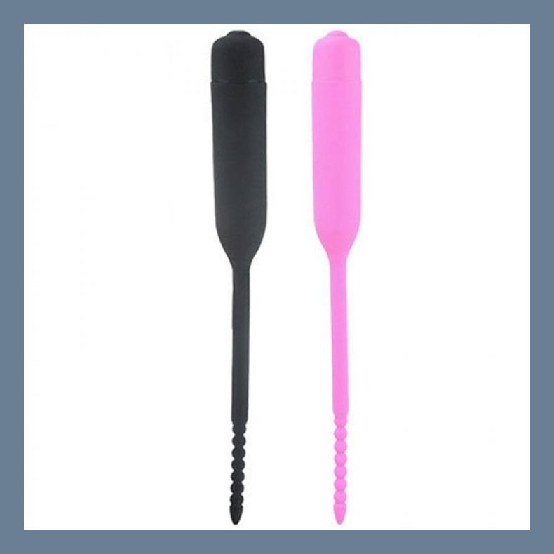 Urethral Sounds Penis Plug Silicone Vibrator 