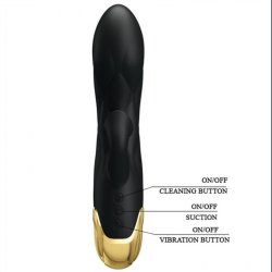 Pretty Love Vibrator med suge funktion