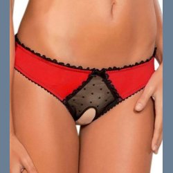 Frills Crotchless Panty