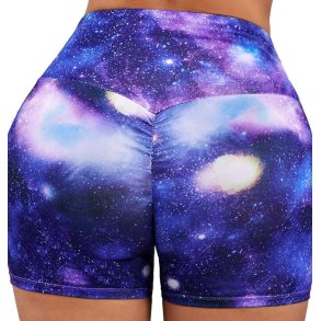 Lyserd Sommerfugl Fitness Shorts