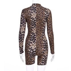 Leopard Printed Romper