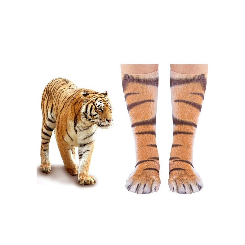 3D Tiger sokker
