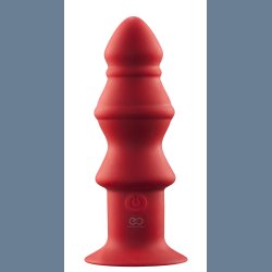 Rechargealbe Buttplug Red